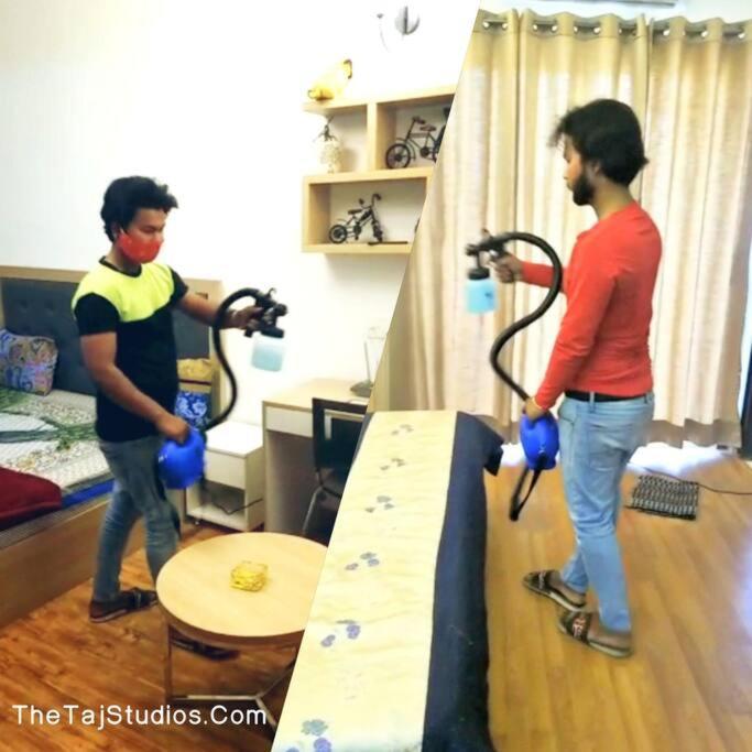 Top Luxury & Couple Friendly Stay Gp By Taj Suites & Studios #New Year Party & Stay Noida Exterior foto